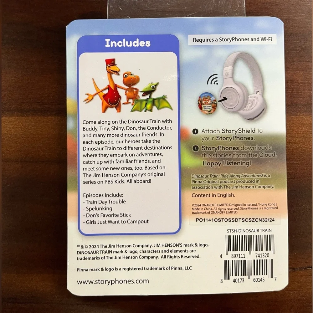 StoryShield- Dinosaur Train, Ride Along Adventures
